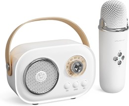 Portable Karaoke Machine Speaker with Microphone Karaoke Machine for Kid... - £42.17 GBP