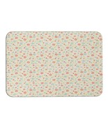Mondxflaur Floral Non Slip Bathroom Mat for Shower Quick Dry Diatom Mud ... - $26.05 CAD