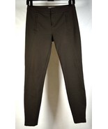 Vince Womens Camuto Skinny Ankle Zip Pants Brown 0 - $67.91 CAD
