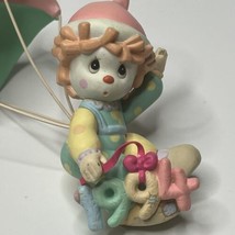 Enesco Precious Moments Ornament Dropping In For The Holidays Clown Para... - $13.67