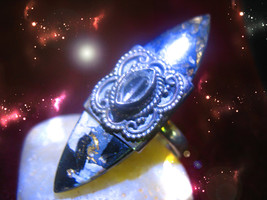Haunted Ring Golden Luck Success &amp; Fortune Codes Ooak Highest Light Magick - £2,213.04 GBP