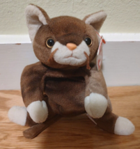 Ty Beanie Babies Pounce the Cat Plush Toy 1997 - £6.26 GBP