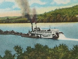 c1930 Boat Ship Reliance Ohio River Pomeroy Middleport OH Ohio Commerce - £14.34 GBP