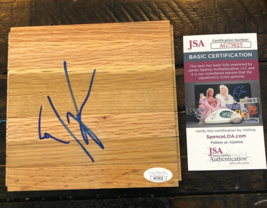 Derrick Favors Signed Georgia Tech Yellow Jackets Signed Floor Board W/ ... - $29.65