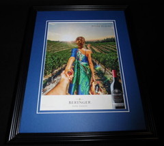 2016 Beringer Napa Valley Wine Framed 11x14 ORIGINAL Advertisement - $34.64