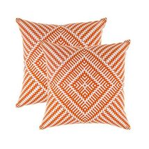 TreeWool, (2 Pack) Cushion Covers Kaleidoscope Accent in Cotton Canvas (... - $52.00