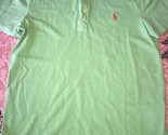 Polo Ralph Lauren ~ Men&#39;s Green Polo Shirt Featherweight Mesh ~ S - £12.46 GBP