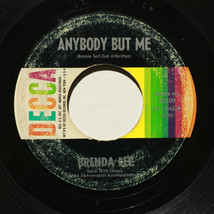 Brenda Lee *Fool #1/Anybody But Me* 45 rpm Vinyl 7&quot; Single 31309 Pinckneyville - £2.37 GBP