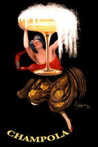 Vintage Decoration  Design Poster.Champagne.Champola.Glass.Art Decor.25 - £14.21 GBP+