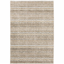 9 X 12 Gray and Ivory Abstract Power Loom Area Rug - $1,096.49