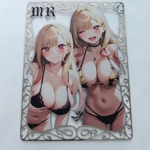 Marin Metal Card Limited MR Bikini  128/200 Goddess Story Anime Card - $24.74