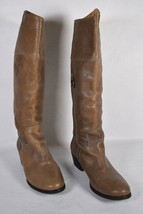 Fiorentini Baker Womens Boots Side Zipper Knee High Green 36 Italy - $138.60