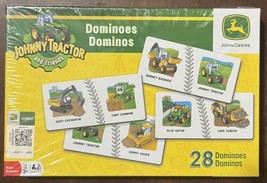 John Deere Johnny Tractor and Friends Dominoes Game MasterPieces NEW! - £8.49 GBP
