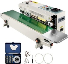 VEVOR Continuous Bag Band Sealing Machine FR900K Band Sealer Machine wit... - $346.99