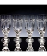 GODINGER OLYMPIA CRYSTAL GOBLET/GLASSES (SET OF 4) - £55.94 GBP