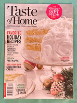 Taste of Home magazine December 2018 Christmas holiday recipes gift guide - £2.37 GBP