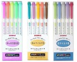 Zebra Highlighter Marker Mildliner 15 Color Set WKT7-5C Japan Import Fre... - $21.00