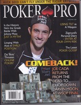 Joe Cada @ Poker Pro Las Vegas Magazine Dec 2009 - £15.94 GBP