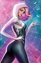 12x18" Art Print Nathan Szerdy SIGNED Marvel Spiderman / Ghost Spider Gwen Stacy - $25.73