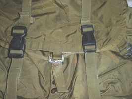 US Military LC-1 medium pack with rusty metal buckles &amp; squeeze buckles,... - £31.29 GBP