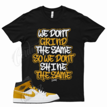 Black GRIND T Shirt for Air J1 1 Mid University Gold White - £20.25 GBP+