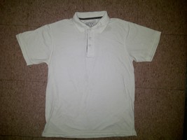Se7en Souls New York NY NYC Hip Hop Urban White Short Sleeve Polo Shirt Medium M - £15.68 GBP