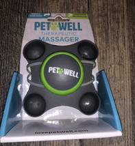 PetWell Therapeutic Handheld Massager Soothing Calming Anxiety Cats Dogs... - $14.70