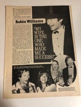 1981 Robin Williams vintage One Page Article  AR1 - £5.46 GBP