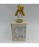 Cherished Teddies Bear 1992 in a Stocking Hanging Ornament 950653 - €12,12 EUR