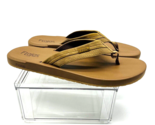Flojos Men Flip Flop / Thong Sandals- Tan, US 8M - £16.58 GBP