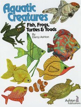 Aquatic Creatures -- Applique Quilt Pattern Book -- Fish Frogs and Turtles - £19.65 GBP