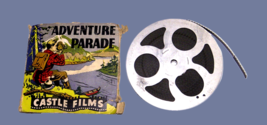 Castle Films - Camera Thrills in Wildest Africa - Adventure Parade 8mm f... - £9.37 GBP