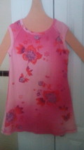 Dress KRU 100% Cott on Pre-Owned -Med. 5/6 Great Condition Pink &amp; Purple... - $6.39