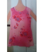 Dress KRU 100% Cott on Pre-Owned -Med. 5/6 Great Condition Pink &amp; Purple... - £5.00 GBP