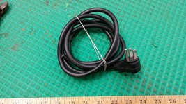 7RR83 Double Angle Lead Cord, 6&#39; Long, 90 To Wall, 45 Offset, 16/3 Wires, Vgc - £7.30 GBP