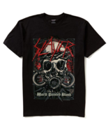 band Slayer and their album World Painted Blood t-shirt - $481.85 MXN