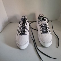 Adidas Cleats White &amp; Camo lining Size 6 - $37.36