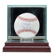 Mike Trout Signé Angels MLB Baseball L&#39;Enfant Inscription Avec / Étui Hologramme - £720.46 GBP