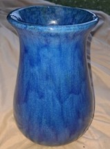 Uncommon Zane Pottery Peters &amp; Reed  Small Landsun Flame Vase 4 inches - £35.63 GBP