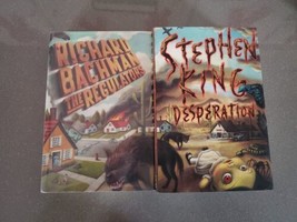 The Regulators &amp; Desperation by King &amp; Bachman 1st Edition First Printings HCDJ - £31.45 GBP