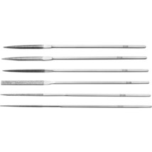 6-pce Diamond Coated Escapement File Set, Item No. 33.957 - £213.38 GBP