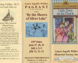 Laura Ingalls Wilder Brochures De Smet South Dakota Pageant Highway - $17.82