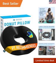 Donut Pillow Coccyx Seat Cushion for Tailbone Pain Relief, Back, Hip Pai... - $90.97