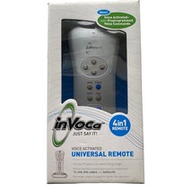 inVoca Voice Activated Universal TV DVD CableBox Satellite Remote Contro... - $21.16
