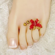 Sexy Erotic Toe Ring Charm Barefoot Body Jewelry So Toe Charming Under The Hoode - £15.62 GBP