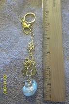 purse jewelry gold color seashell keychain backpack dangle charms 29 - $4.74