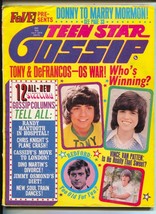 Teen Star Gossip 7/1974-Vincent Van Pattern, Donny Osmond, Tony DeFranco-rock... - £37.74 GBP