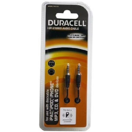 Duracell 10 ft Black Stereo Audio Cable - $6.45