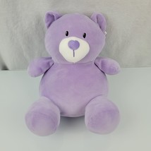 Animal Adventure 2022 Purple Lavender Stuffed Plush Squishy Soft Teddy Bear 11&quot; - £46.92 GBP