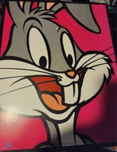 Looney Tunes 1993 Bugs Bunny Vintage 16x20 Warner Bros Art Poster Wall H... - $97.99